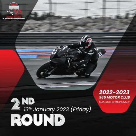 The 965 Motors Club announces the opening of registration for the second round of the Superbike Championship