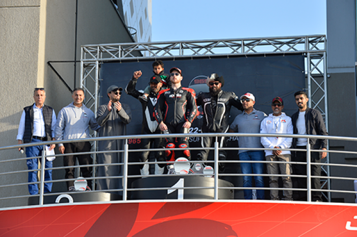 The conclusion of the third round of the Superbike Championship